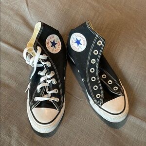 Converse Black High-Top Sneakers